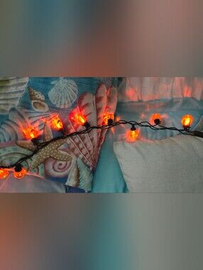 20 Lights Halloween pumpkins String 6ft